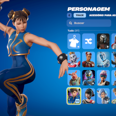 Conta Fortnite| 95 Skins | Chun-Li | Entrega Automática