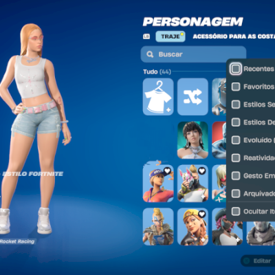 FORTNITE CONTA COM 80+ SKINS ELITE AGENT, ZOEY, SUBCOMANDER, ICE SPICE...