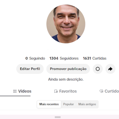 CONTA TIK TOK 1,3K SEG E 1,6K DE CURTIDAS (CONTAS TIK TOK)