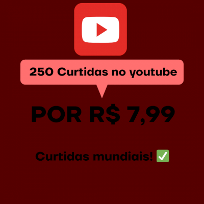 🚀(PROMOÇÃO DE NATAL) 250 CURTIDAS NO YOUTUBE! 🚀