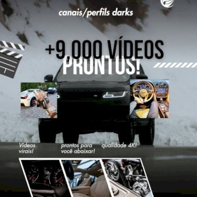 +9,000 Mil VÍDEOS PRONTOS EM 4K PARA POSTAR!