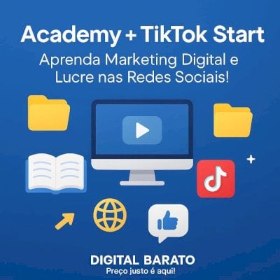 🚀 ACADEMY + TIKTOK START – SEU TREINAMENTO COMPLETO DE MARKETING DIGITAL! 💻📱