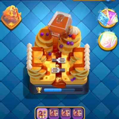 Conta com 5301 gemas, GEMADA, nível 43, 118 cartas!