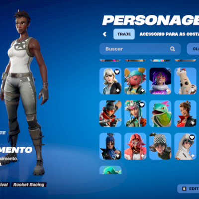 CONTA FORTNITE COM 150+ SKINS MAIS JOGOS EPIC