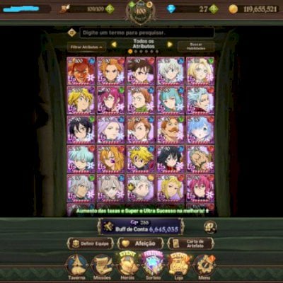 Conta Nanatsu TOP, Negocio valor