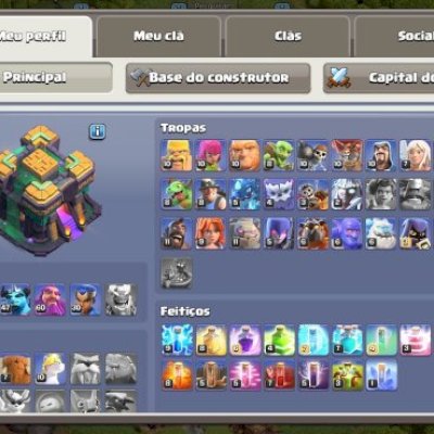 Cv 14 quase full com 1648 gemas