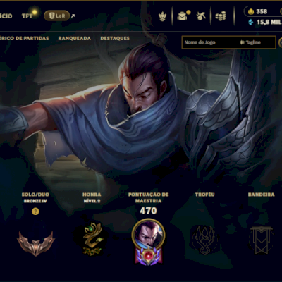 Conta League Of Legends ( 102 SKIN )