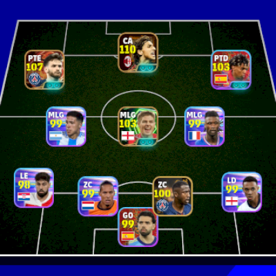 Conta eFootball 2026 Completa | Time Forte + Jogadores Épicos