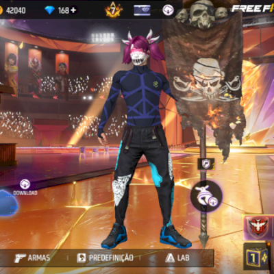 CONTA FREE FIRE - NÍVEL 76  •  RARÍSSIMA. +600 PEITORAIS