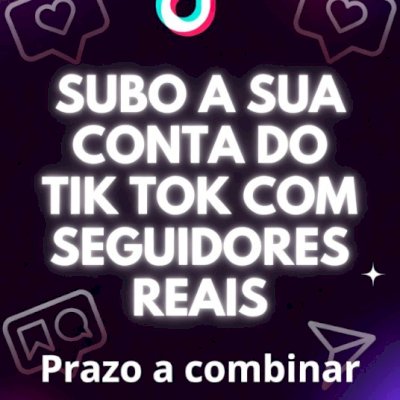 SUBO SUA CONTA DO TIK TOK ATE CHEGAR AO SHOP! TEMOS REFERÊNCIA 🏆