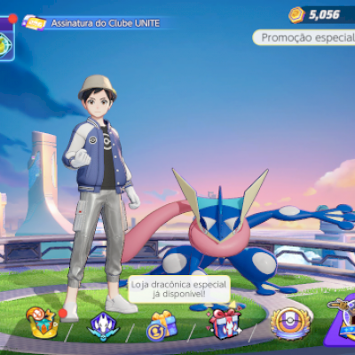 Conta de Pokémon United com itens desde o beta