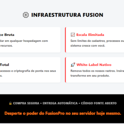 Sistema Saas - Fusionpro Atualizado