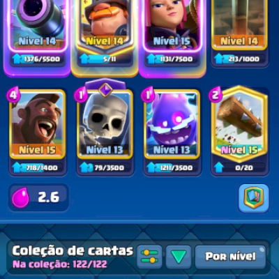 CONTA SUPERCELL COM CLASH ROYALE E OFF CLANS