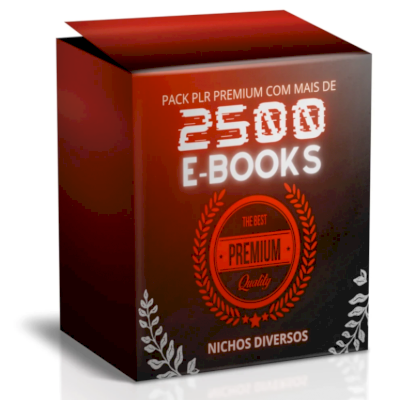 2.500 Ebooks PLRs Traduzidos + Brinde