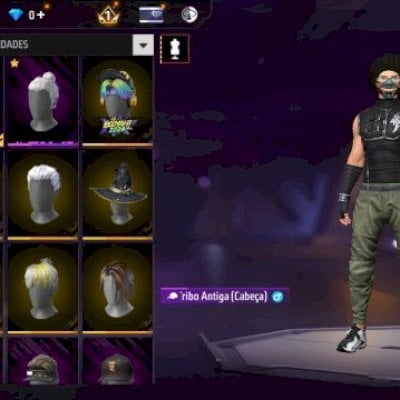 Vendo conta FF gemada