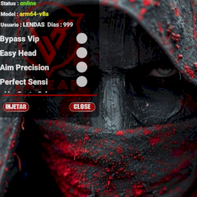 Xit HS Ant Black – Painel Profissional para Free Fire