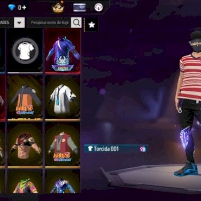 Conta free fire top