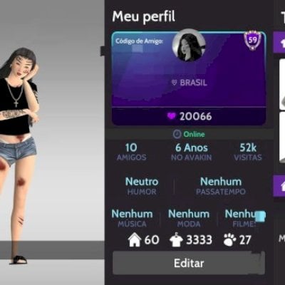 CONTA RICA FEMININA AVAKIN LIFE