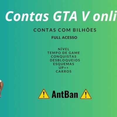 Contas GTA V ONLINE EPIC GAMES FULL ACESSO UPADAS!!!