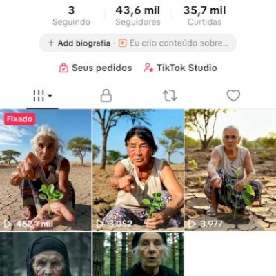 CONTA DO TIKTOK MONETIZADA +43,6K SEGUIDORES (ÓTIMO ENGAJAMENTO)