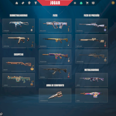 Conta com skins super skins muito barato pra vender logo!