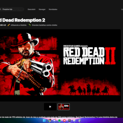 Conta com jogos (Red Dead Redemption 2 etc) PREÇO NEGOCIAVEL!!