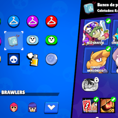 1 x CONTA DE BRAWL STAR ZICA PARA INICIANTES MUITO COMPLETINHA!!!!!