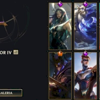 CONTA WILD RIFT LVL 104