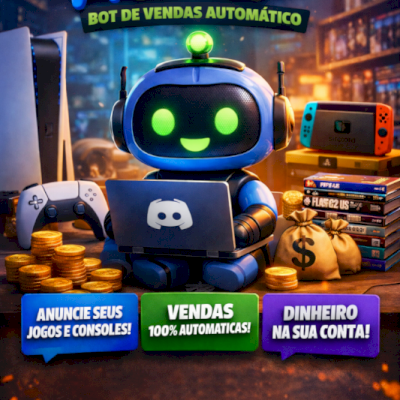BOT DE VENDAS VIP AUTOMATICO PARA O DISCORD