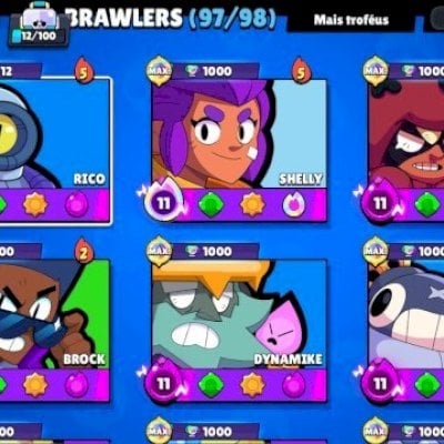 Conta brawl stars