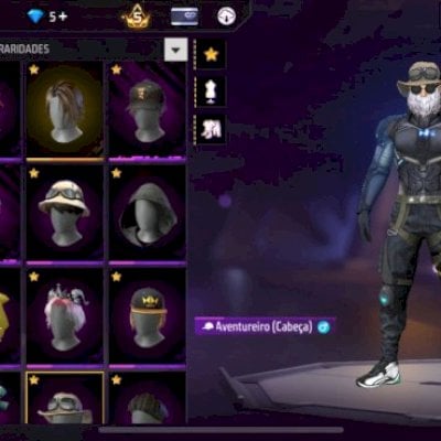 CONTA FREE FIRE GEMADA PRA SAIR LOGO