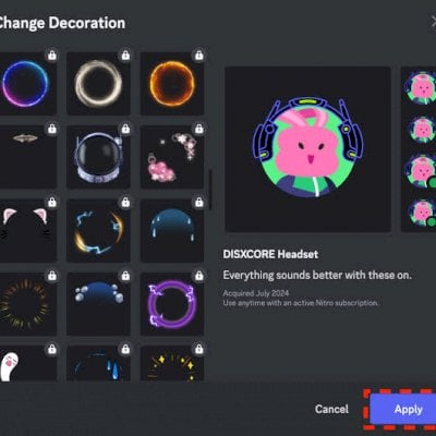 DECORAÇÃO Discord entrega automática