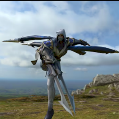 Custom skin Shockblade Talon White