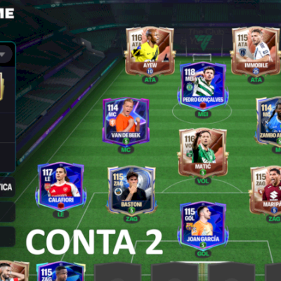 CONTA 2 FIFA GER 116 + PEDRO GONÇALVES 118