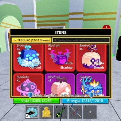 CONTA COM RAÇA V4 FULL, 2 SLOT DE FRUTAS, 63 MIL FRAGMENTOS,ETC