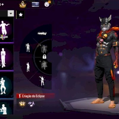 Conta boa de free fire ,  muito upada..dois conjuntos lendários entre outros.