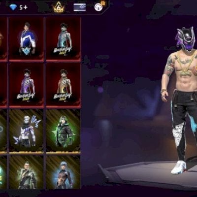 Conta FF antiga e rara