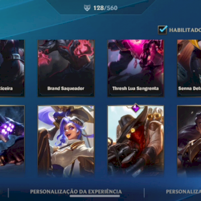 conta 6x gm com umas 120 skins gente tirem isso de mim n aguento mais esse jogo.
