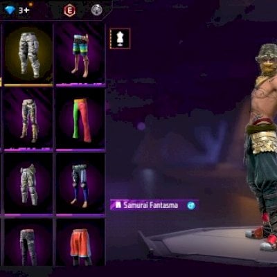 Conta antiga do free fire