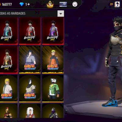 Conta de free fire - via facebook