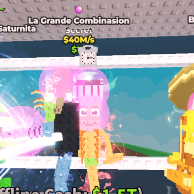 La Grande Combinasion de 40M com efeito de chiclete