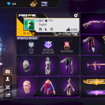 Conta de freefire
