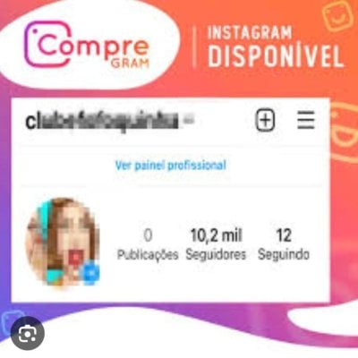 Pack 50 contas Instagram.