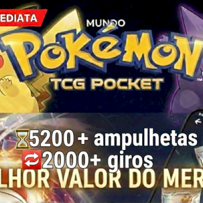 Contas REROLL pokémon tcg pocket