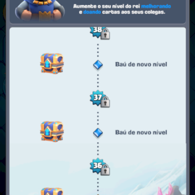 Clash Royale Rei Nível 35 + Quase Full Collection (117/121) + 6615 Troféus