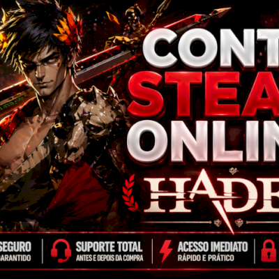 [STEAM] Hades | Nova Conta Steam | Dados Alteráveis