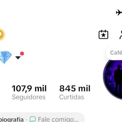 Conta TikTok com 107K