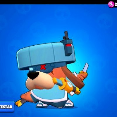 Conta de brawl com o passe do ruffs  e o spike lord