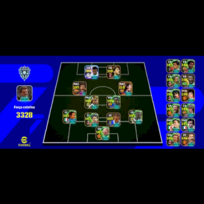 Conta de Efootball raridade ,a mais braba dela game ,umas das melhores  do jogo