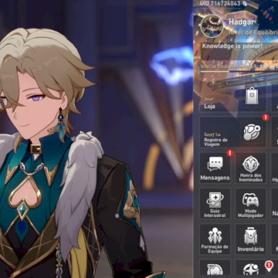 Conta HSR EU AR 69 - 30 Personagens 5* End Game Único Dono.